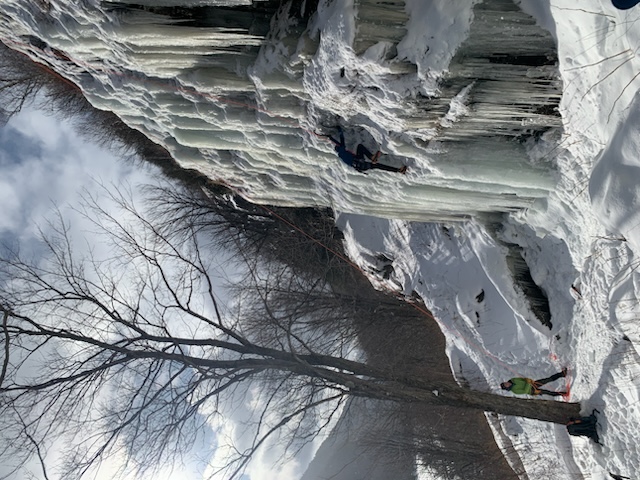 Introduction to ice climbing