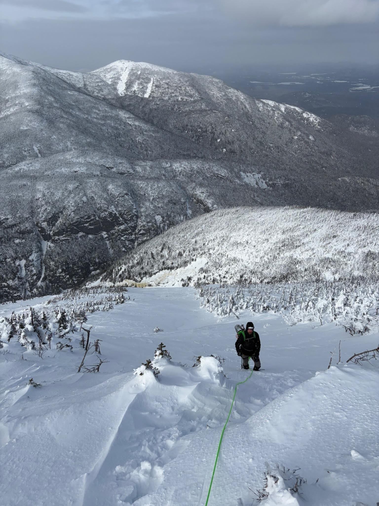 Trap Dike in winter